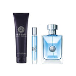 Versace Set Cadou Versace Pour Homme , Apa de Toaleta 100ml + Apa de Toaleta 10ml + Gel de Dus 150ml