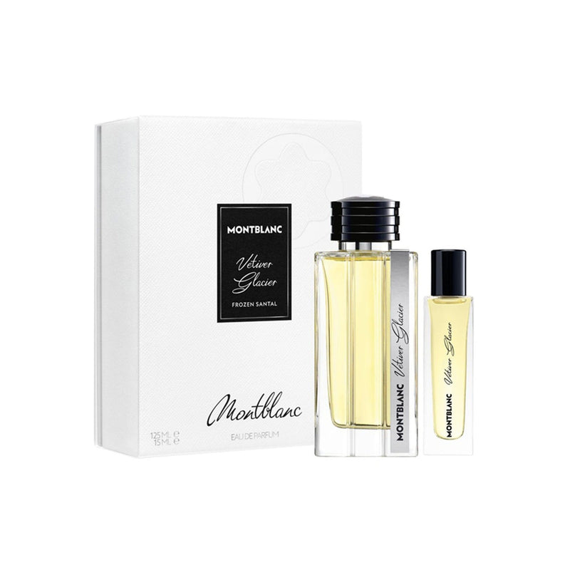 Mont Blanc Set Cadou, Vetiver Glacier, Apa de Parfum 125ml + Apa de Parfum 15ml