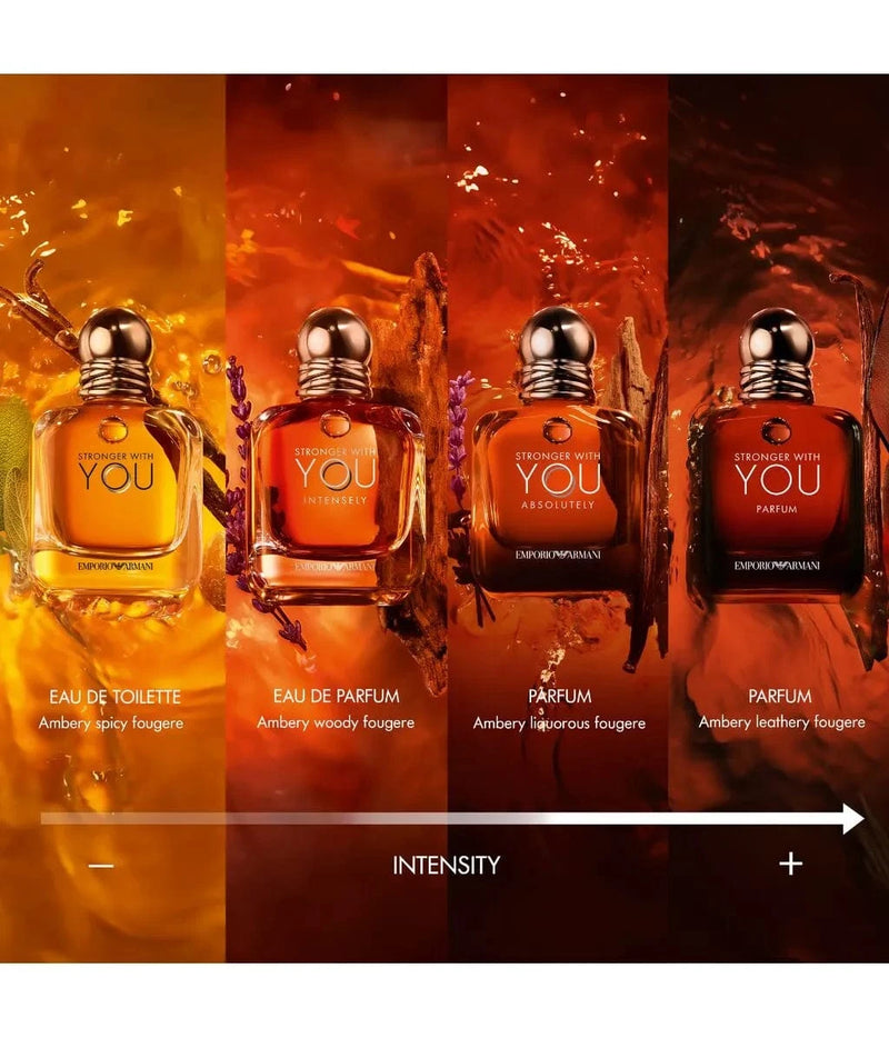 Giorgio Armani Stronger With You Intensely, Apa de Parfum, Barbati - 50ml