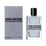 Zadig & Voltaire This is Him Vibes of Freedom, Apa de Toaleta, Barbati - 100 ml