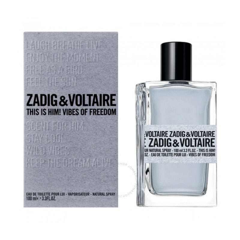 Zadig & Voltaire This is Him Vibes of Freedom, Apa de Toaleta, Barbati - 100 ml