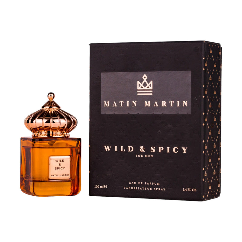Matin Martin Wild & Spicy, Apa de Parfum Barbati - 100ml